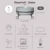 Ritzenhoff & Breker TARO Set de cuencos 1,8L gris gres cerámica 450484