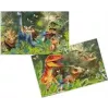 HERMA 3 Salvamanteles de cartón Dino World - pack de 3 (19743)