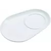 Ritzenhoff & Breker BIANCO Salvamanteles ovalados de porcelana, 125 x 180 x 20 mm, blanco, 6 uds. 425895