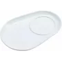 Ritzenhoff & Breker BIANCO Salvamanteles ovalados de porcelana, 125 x 180 x 20 mm, blanco, 6 uds. 425895