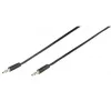 Vivanco 46/10 03FG Cable de conexión de audio 3,5 mm jack a 3,5 mm jack 0,3 m Negro 46130