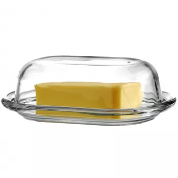 Ritzenhoff & Breker STYLE Mantequera de vidrio con tapa 190x130x70 mm 812022