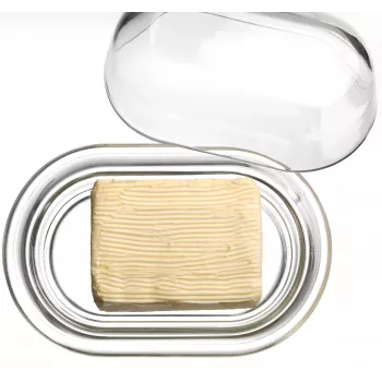 Ritzenhoff & Breker STYLE Mantequera de vidrio con tapa 190x130x70 mm 812022