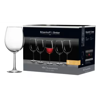 Ritzenhoff & Breker VIO Copa de vino borgoña 570 ml Transparente (812183)