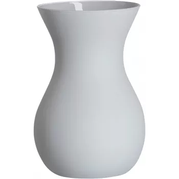 Ritzenhoff & Breker ANNALENA Jarrón de vidrio mate gris cónico, 180 mm 816723