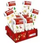 HERMA Pegatinas de Navidad DECOR Glitzernde Weihnachtszeit Display, pegatinas de papel con acabado brillante, motivos navideños clásicos, 1 display (15624)