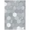 HERMA Funda protectora X para cuadernos, DIN A4, gris, 10 uds. 20090