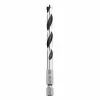 KWB Broca para madera 3 mm, longitud total 61 mm, punta de centrado, DIN 748, 1 ud. 511903