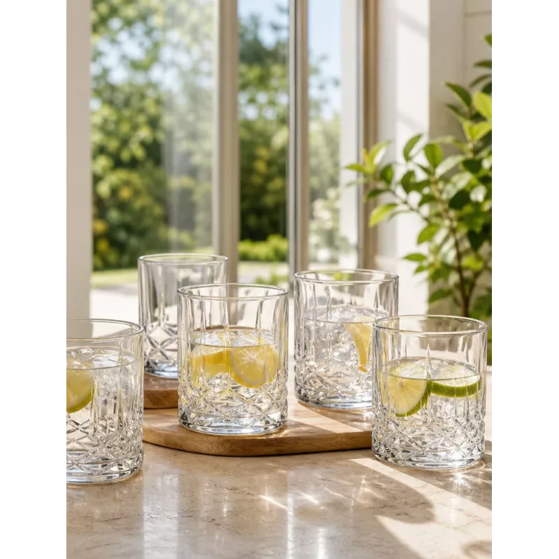 Ritzenhoff & Breker Capri Vaso de whisky 350 ml, apto para lavavajillas, aspecto de cristal 822052