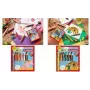 STABILO woody 3 en 1 Lápiz multitalento, set de 6 en estuche redondo Tiger, lápiz de color, acuarela y cera en uno EO8806-4-2
