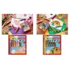 STABILO woody 3 en 1 Lápiz multitalento, set de 6 en estuche redondo Tiger, lápiz de color, acuarela y cera en uno EO8806-4-2