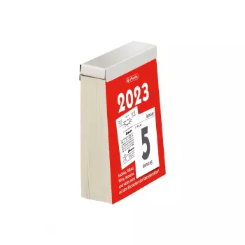 HERLITZ Calendario de taco tamaño 5 2023 50042173