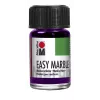 Marabu Easy Marble Pintura para marmolizar, 15 ml, amatista 081, secado rápido, para marmolizado por inmersión 13050039081