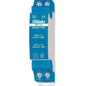 Eltako SNT15-24VDC/15W Fuente de alimentación conmutada para carril DIN 24V DC 15W 0,625A 20000168
