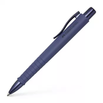 FABER-CASTELL POLY BALL URBAN Bolígrafo, Future Dusk, tinta azul, 0,6 mm XB, zona de agarre antideslizante, 1 pieza 241111
