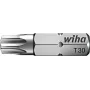 Wiha Punta de destornillador Torx T15, 25 mm, vástago hexagonal de 1/4 pulgadas 7015Z/T15-25