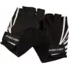 FISCHER Sport Guantes de bicicleta L/XL, palma acolchada, dorso transpirable, medio dedo 86310