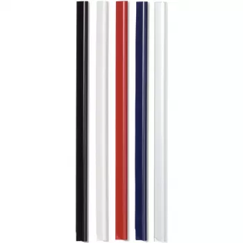 DURABLE Pinzas de archivo A4 3 mm, pack de 50, negro 293001
