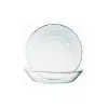 Esmeyer Cosmos Plato de postre de vidrio templado 140 mm, set de 12 (410-007)