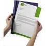 DURABLE DURACLIP 30 A4 Carpeta de pinza azul (pack de 25) 220057