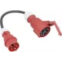 AS Schwabe 61376 Cable adaptador de corriente 16 A negro 0,3 m