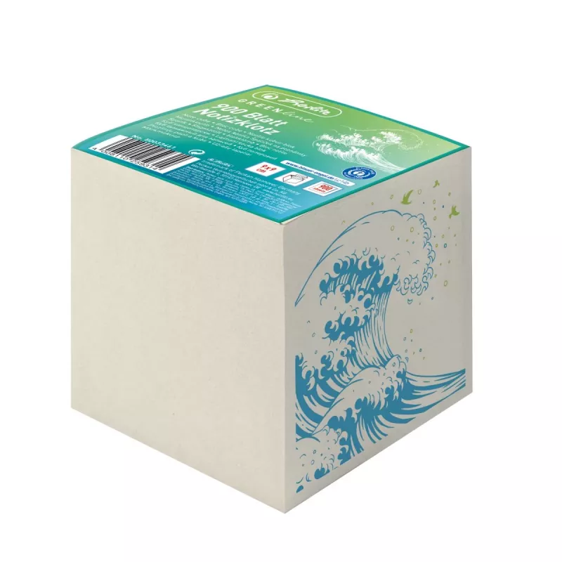 Herlitz 50033461 Etiquetas no adhesivas 900 etiquetas gris rectangular