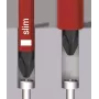 Wiha VDE Destornillador PlusMinus SoftFinish electric slimFix 3281 SL/PH 1 longitud de hoja 80 mm (35502)