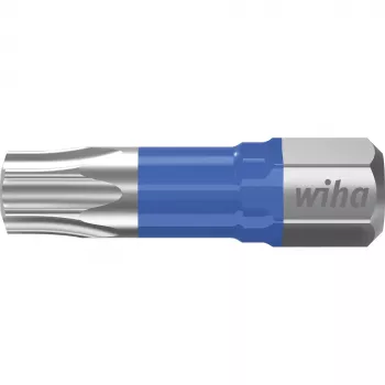 WIHA 41609 Juego de puntas Torx, T30, 25 mm, 5 piezas, vástago hexagonal 1/4 pulgadas