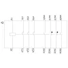 SIEMENS Contactor AC-3 22kW/400V 2NO+2NC 230V AC 50A S2 bornes de tornillo (3RT20361AP04)