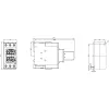 SIEMENS Contactor AC-3 22kW/400V 2NO+2NC 230V AC 50A S2 bornes de tornillo (3RT20361AP04)