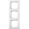 Merten System M Marco embellecedor triple, blanco activo brillante, empotrar 488319