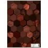 HERMA Funda protectora X, cartón, DIN A4, marrón, con campo de rotulación, 10 uds. (20092)