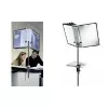 DURABLE SHERPA® Pinza de escritorio 10 - Sistema de paneles A4, 10 paneles, 5 colores, giro 360° 581800