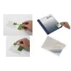 DURABLE POCKETFIX Bolsa autoadhesiva 90x57mm, con abertura para el pulgar, transparente, pack de 100 837919