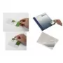 DURABLE POCKETFIX Bolsa autoadhesiva 90x57mm, con abertura para el pulgar, transparente, pack de 100 837919