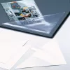 DURABLE CORNERFIX® Bolsas triangulares autoadhesivas 75x75 mm, transparente, 100 uds. 828119