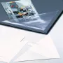 DURABLE CORNERFIX® Bolsas triangulares autoadhesivas 75x75 mm, transparente, 100 uds. 828119
