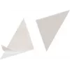 DURABLE CORNERFIX® Bolsas triangulares autoadhesivas 75x75 mm, transparente, 100 uds. 828119