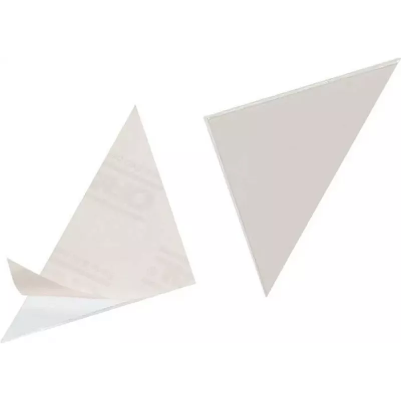 DURABLE CORNERFIX® Bolsas triangulares autoadhesivas 75x75 mm, transparente, 100 uds. 828119