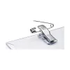 DURABLE Portatarjetas de identificación 90x54 mm con clip combinado, transparente, 5 uds. (861019)