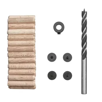 kwb 028066 Juego de brocas de espiral para madera, 31 piezas
