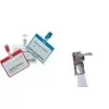 DURABLE Portatarjetas de identificación con clip, 60 x 90 mm, transparente, pack de 25 810619
