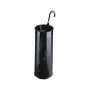 Durable Paragüero redondo de metal, 28,5 L, negro (335001)