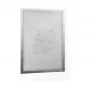 DURABLE DURAFRAME® WALLPAPER A3 Marco informativo autoadhesivo plateado 484423