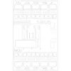 Siemens SIRIUS 3RT2 Contactor de potencia 3RT20162AB01, tripolar, 7,5 A, bobina 24 V AC, bornes de tornillo