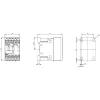 Siemens SIRIUS 3RT2 Contactor de potencia 3RT20162AB01, tripolar, 7,5 A, bobina 24 V AC, bornes de tornillo