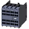 Siemens Bloque de contacto auxiliar 3RH2911-2GA31, 1 NA + 1 NC, conexión por tornillo, montaje frontal