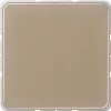 JUNG CD 594-0 GB Tapa ciega (a presión), aluminio anodizado, serie CD, oro-bronce