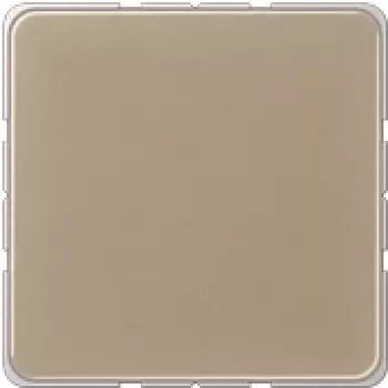 JUNG CD 594-0 GB Tapa ciega (a presión), aluminio anodizado, serie CD, oro-bronce