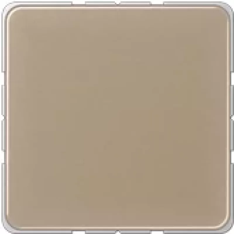 JUNG CD 594-0 GB Tapa ciega (a presión), aluminio anodizado, serie CD, oro-bronce